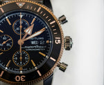 Load image into Gallery viewer, Breitling chronometer dial close-up