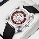 Load image into Gallery viewer, VA VA VOOM men's square sport watch with night light silicone strap fashion quartz wristwatch
