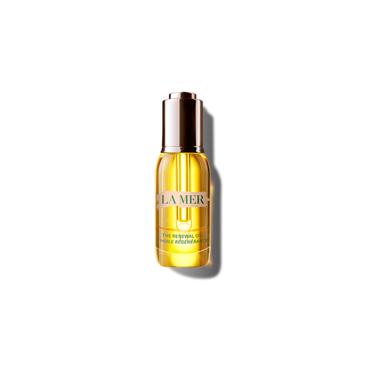 La Mer Renewal Oil gold-flecked face oil