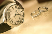Cartier Ballon Bleu watch with Roman numeral dial