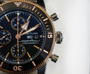Breitling chronometer dial close-up